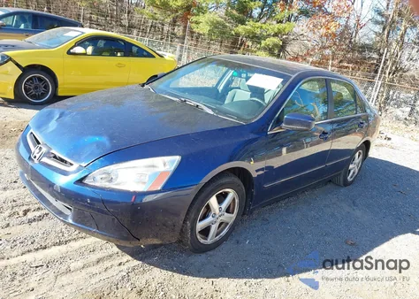 2003 Honda Accord 2.4 Ex from USA, damaged, VIN 1HGCM56633A107263